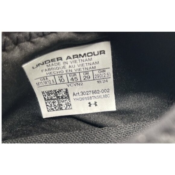 Under Armour Fat Tire Venture Black/ White Unisex M/11 - W/12.5 - 3027562-002 - Picture 6 of 7